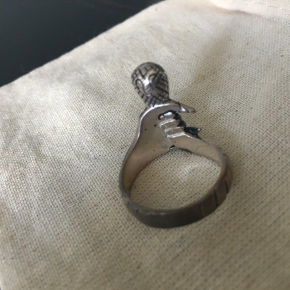 sterling silver snake ring - Picture 4 of 4